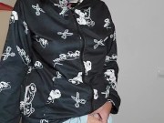 Heisse latina erniedrigt deinen kleinen Schwanz und vergleicht ihn mit ihrem dicken strap on Schwanz 4/16