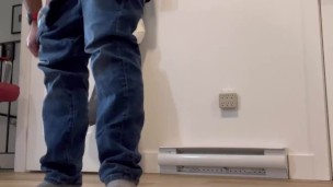 Desperation piss in jeans (View 1)