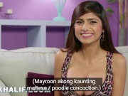 MIA KHALIFA - Magandang Arabong Babe na Nag-uusap Tungkol sa Kanyang Porno Origin Story (At Pagsipsip ng Ari) 5/16