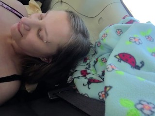 Sexy nighty, blonde slut gets a hard shaft!