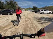 First bike ride with a facial 11/16