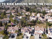 First bike ride with a facial 16/16