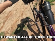 First bike ride with a facial 5/16