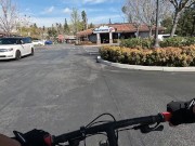 First bike ride with a facial 9/16