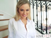 J.O.I. Blonde Babe Teases Her Feet 10/16