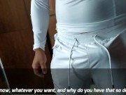 Mi hermanastro me descubre cuando quería masturbarme y me lo follé rico. 2/16