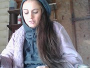 Garage Smoking - Candid Smoking - Hot Smoking - Smoking Fetish, Smoking, Flawless Melissa 13/16