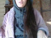 Garage Smoking - Candid Smoking - Hot Smoking - Smoking Fetish, Smoking, Flawless Melissa 7/16