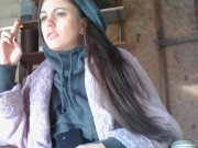 Garage Smoking - Candid Smoking - Hot Smoking - Smoking Fetish, Smoking, Flawless Melissa 8/16