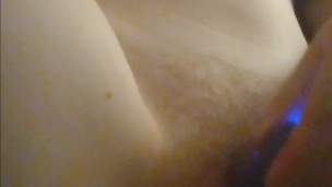 Solo Female Uses Vibrator