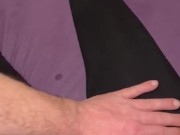 wake up gently and I cum on the small tits  of my skinny 6/16