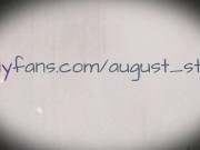 Hot Shower Sex & Pussy Stretching With A Thick Dildo 16/16