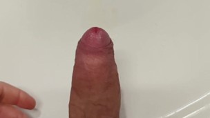 Big cock cum a lot, shooting in Slow Motion!