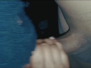 Giving neighbor a blowjob while husband out on date 💋 3/16