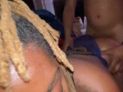 3Some Dick Suck I Fucked a Girl with Strap ! 8/16