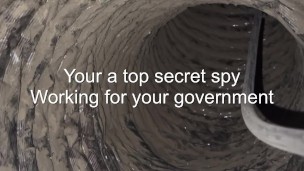 Macrophilia - SHRUNK SPY SWALLOWED & ACCIDENTALLY DIGESTED BY GIANT SOLDIER