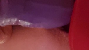 Stuffing 2 dildos up my ass - double penetration