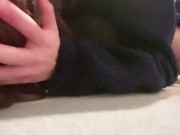 【女性向け】可愛い彼女を見ていたらムラムラしてしまいキッチンでそのまま激しくエッチしてしまうイケメン彼氏 - Screenshot 14 of 16 - Handsome