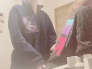 【女性向け】可愛い彼女を見ていたらムラムラしてしまいキッチンでそのまま激しくエッチしてしまうイケメン彼氏 - Screenshot 3 of 16 - Kink