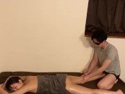 強め口リータへ女風オイルマッサージ〜濃厚セックス (横アングル) 5/16