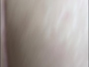 POV. I fuck my stepsister doggy style with a dildo 1/16