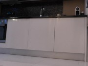 Hot tight pussy brunette secretary with high heels and a tight dress shows legs and ass 2/16