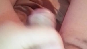 Chubby guy cumming