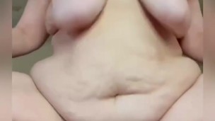 Bbw babe with big ass and tits rides and bounces on cock for a massive creampie 😍