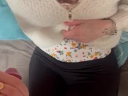 she sucks me during her cigarette break 16/16