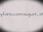 Close Up 12 Inch Dildo Stretches My Pussy 16/16