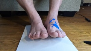 Foot Artwork: ManToes 1