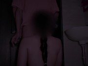 Slut Pinay Co-Worker get fucked in the office toilet - perfect body 9/16