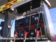 All Natural Blonde Flashes In Public And Showers 7/16