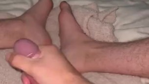 Cumming after edging my thick cock for days