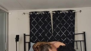 Pov I pound his big ass and he pounds my tight wet pussy until we cum