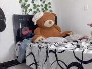 I play with my dildo before going to the movies 9/16