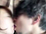 (個人撮影)本物のイチャイチャパイズリとフェラで丁寧に射精させてくれる彼女！直後のお掃除フェラも是非見てほしいです。 4/16