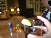 Tiny Latina Camgirl Lizzy Lust Gets DP'd By 2 Big Dicks 🍆👩🏻🍆 Porn Vlog Ep 14 1/16