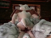 Cowgirl Fucked By A Monster On A Down And Fur Bed. A Valentinagirls Doll 4/16