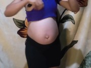 Comi até o cuzinho da.que está grávida! 7/16