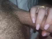 Quick morning cock suck from the wife 10/16