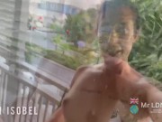 Cumwalk facial from British backpacker gets caught in hotel ft. MrLDNLad🇬🇧 12/16