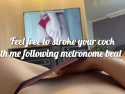 Babe love trying edge herself watching porn 1/16