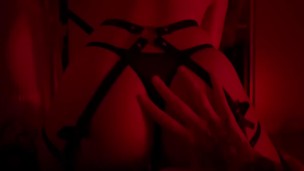 POV: Lesbian Amateur Strapon Reverse Cowgirl