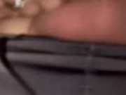 Cuck hubby fucks and fingers bulls cum out 10/16