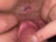 Cuck hubby fucks and fingers bulls cum out 3/16