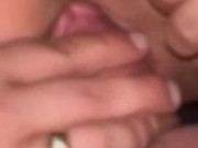 Cuck hubby fucks and fingers bulls cum out 5/16