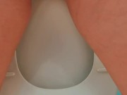 College slut massive cum farts after gangbang in college dorm she got her ass and pussy destroyed 8/16