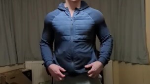 Stripping off and talking dirty whilst you watch me jerk this cock for your entertainment