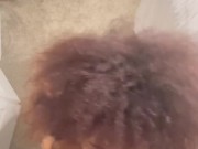 Getting a big load all over my face after I worked for it 4/16